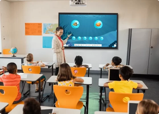 Smart classroom board Bhubaneswar SMS TECHNOLOGY